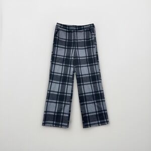 Bbj Los Angeles Tailored Women's Plaid Pants Size XL Camel Black Trousers